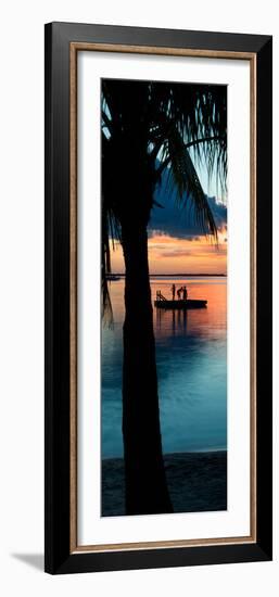 Sunset Landscape with Floating Platform - Florida-Philippe Hugonnard-Framed Photographic Print