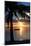 Sunset Landscape with Floating Platform - Miami - Florida-Philippe Hugonnard-Mounted Photographic Print