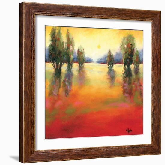 Sunset Landscape-Molly Reeves-Framed Art Print