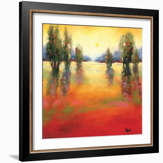 Sunset Landscape-Molly Reeves-Framed Art Print