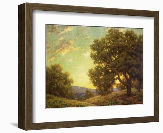 Sunset Landscape-Granville Redmond-Framed Art Print