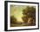 Sunset Landscape-Granville Redmond-Framed Art Print