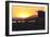 Sunset Lifeguard-Alex Williams-Framed Photo