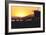 Sunset Lifeguard-Alex Williams-Framed Photo