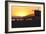 Sunset Lifeguard-Alex Williams-Framed Photo