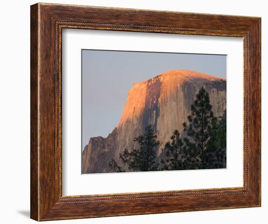 Sunset light on Half Dome. Yosemite National Park, CA-Jamie & Judy Wild-Framed Photographic Print