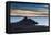 Sunset Looking Towards Copacabana on Lake Titicaca-Alex Saberi-Framed Premier Image Canvas