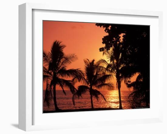 Sunset, Malpais, Nicoya Peninsula, Costa Rica-Stuart Westmoreland-Framed Photographic Print