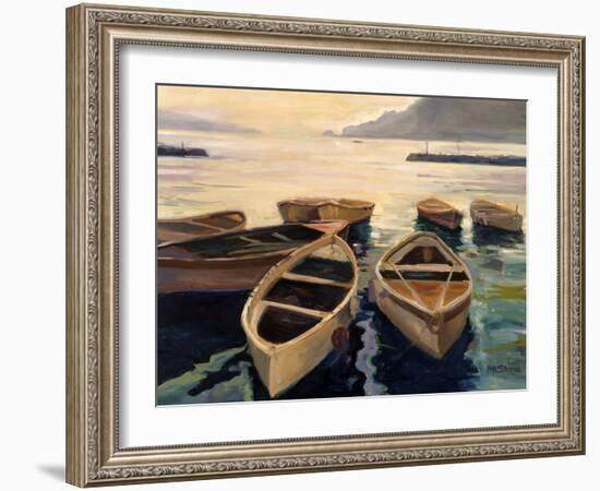 Sunset Marina-Allayn Stevens-Framed Art Print