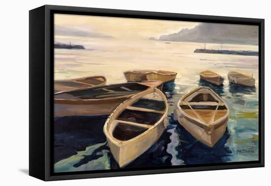 Sunset Marina-Stevens Allayn-Framed Stretched Canvas