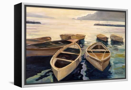 Sunset Marina-Stevens Allayn-Framed Stretched Canvas