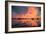 Sunset Marsh Reflections at Merced Wildlife Refuge, Central California-Vincent James-Framed Photographic Print