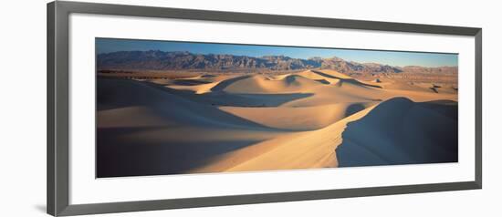 Sunset Mesquite Flat Dunes Death Valley National Park Ca USA-null-Framed Photographic Print