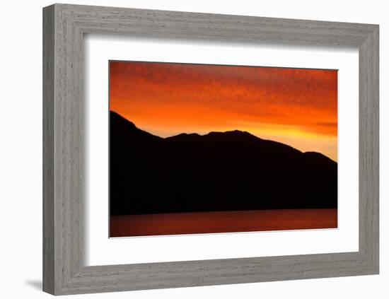 Sunset Mountain-Charles Glover-Framed Giclee Print