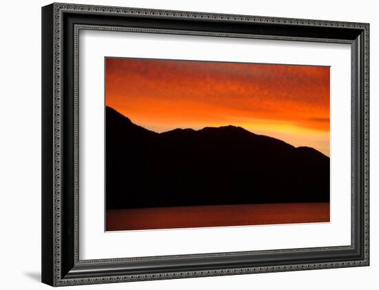 Sunset Mountain-Charles Glover-Framed Giclee Print