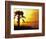 Sunset near Folley Beach, Charleston, South Carolina, USA-Julie Eggers-Framed Photographic Print