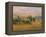 Sunset Near San Quirico D'Orcia, Val D'Orcia, Siena Province, Tuscany, Italy, Europe-Sergio Pitamitz-Framed Premier Image Canvas