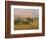 Sunset Near San Quirico D'Orcia, Val D'Orcia, Siena Province, Tuscany, Italy, Europe-Sergio Pitamitz-Framed Photographic Print