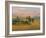 Sunset Near San Quirico D'Orcia, Val D'Orcia, Siena Province, Tuscany, Italy, Europe-Sergio Pitamitz-Framed Photographic Print