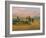 Sunset Near San Quirico D'Orcia, Val D'Orcia, Siena Province, Tuscany, Italy, Europe-Sergio Pitamitz-Framed Photographic Print