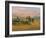 Sunset Near San Quirico D'Orcia, Val D'Orcia, Siena Province, Tuscany, Italy, Europe-Sergio Pitamitz-Framed Photographic Print