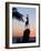 Sunset Near the Deer Monument at the Olas Altas, Mazatlan, Mexico-Charles Sleicher-Framed Photographic Print