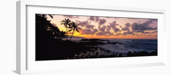 Sunset North Shore, Oahu, Hawaii-null-Framed Photographic Print