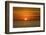 Sunset, ocean, Heceta Beach, Oregon Coast, Oregon, USA.-Michel Hersen-Framed Photographic Print