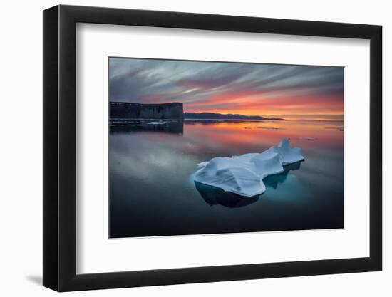 Sunset Off of Scott Island-Brent Stephenson-Framed Photographic Print