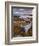 Sunset, Old Blue Fishing Boat, Inverasdale, Loch Ewe, Wester Ross, North West Scotland-Neale Clarke-Framed Photographic Print