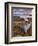 Sunset, Old Blue Fishing Boat, Inverasdale, Loch Ewe, Wester Ross, North West Scotland-Neale Clarke-Framed Photographic Print