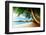 Sunset on Beach Anse Takamaka of Mahe Island, Seychelles-Iakov Kalinin-Framed Photographic Print