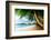 Sunset on Beach Anse Takamaka of Mahe Island, Seychelles-Iakov Kalinin-Framed Photographic Print