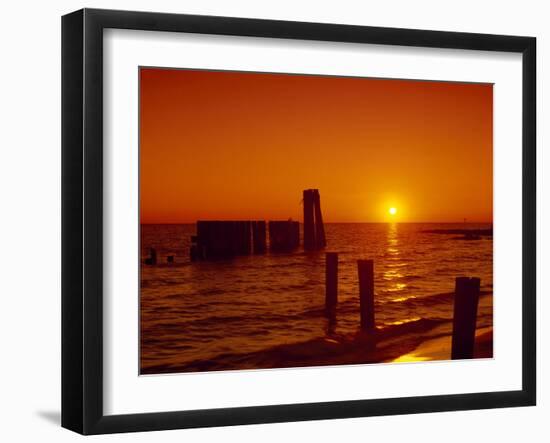 Sunset on Chesapeake Bay-Carol Highsmith-Framed Photo