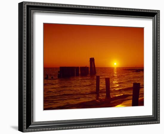 Sunset on Chesapeake Bay-Carol Highsmith-Framed Photo