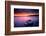 Sunset on Kimmeridge Bay, Isle of Purbeck, Dorset, UK-Ross Hoddinott-Framed Photographic Print