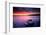 Sunset on Kimmeridge Bay, Isle of Purbeck, Dorset, UK-Ross Hoddinott-Framed Photographic Print