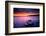 Sunset on Kimmeridge Bay, Isle of Purbeck, Dorset, UK-Ross Hoddinott-Framed Photographic Print