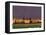 Sunset on London-Francois Domain-Framed Premier Image Canvas