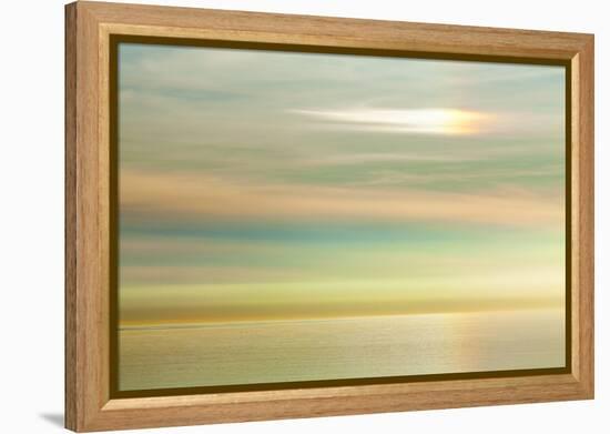 Sunset on Ocean, La Jolla, California, USA-Jaynes Gallery-Framed Premier Image Canvas