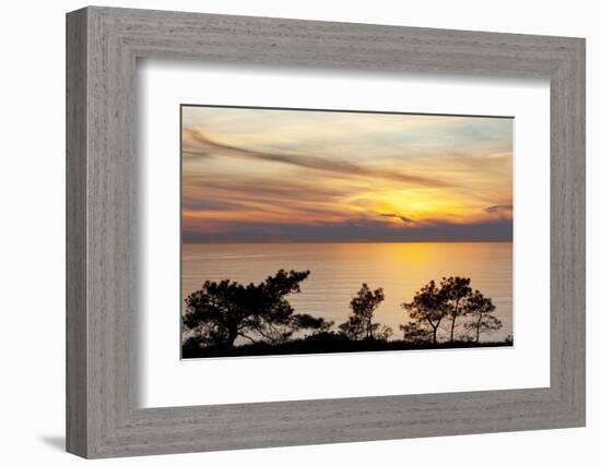 Sunset on Ocean, La Jolla, California, USA-Jaynes Gallery-Framed Photographic Print