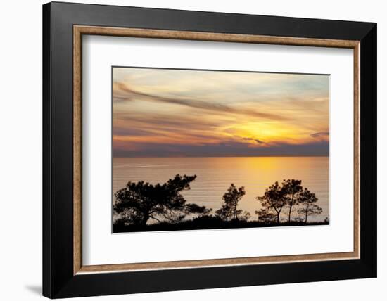 Sunset on Ocean, La Jolla, California, USA-Jaynes Gallery-Framed Photographic Print