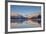 Sunset on Peaks Reflect Nto Lake Mcdonald in Glacier NP, Montana, Usa-Chuck Haney-Framed Photographic Print