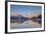 Sunset on Peaks Reflect Nto Lake Mcdonald in Glacier NP, Montana, Usa-Chuck Haney-Framed Photographic Print