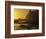 Sunset on Point of Arches, Olympic National Park, Washington, USA-Adam Jones-Framed Photographic Print