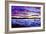 Sunset on Puget Sound-Patty Baker-Framed Art Print