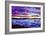 Sunset on Puget Sound-Patty Baker-Framed Art Print