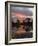 Sunset on Rio El Dorado, Pacaya-Samiria Reserve, Loreto, Peru-Michael Nolan-Framed Photographic Print