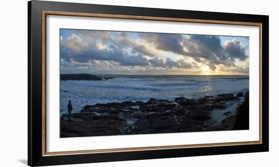 Sunset on Rugged California Coast-Anna Miller-Framed Photographic Print