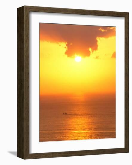 Sunset on Shizuoka, Japan-Rob Tilley-Framed Photographic Print